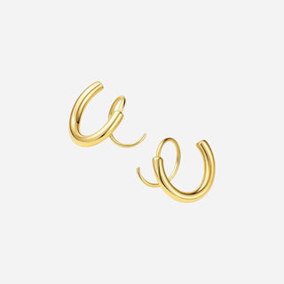 Spiral Piercing Øreringe 18K Guldbelagt