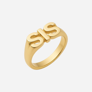 Sis Ring 18K Guldbelagt