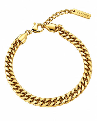 Sirocco Cuban Bracelet 18K Guldbelagt