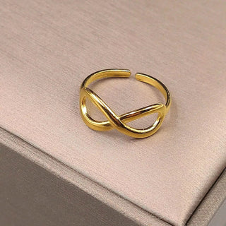 Infinity Love Ring 18K Guldbelagt