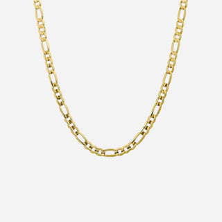 Figaro Choker 18K Guldbelagt 6mm