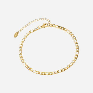 Figaro Armbånd 18K Guldbelagt 5mm