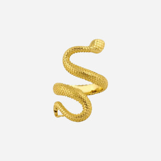 Slange Ring 18K Guldbelagt