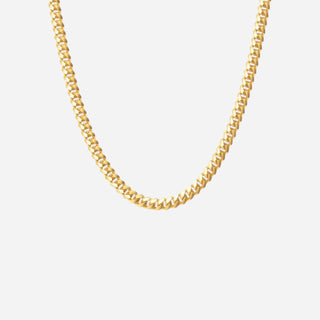 Panzer Choker 18K Guldbelagt 5mm