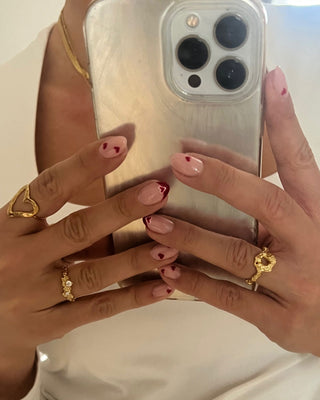 Krystal Zirkonia Ring 18K Guldbelagt