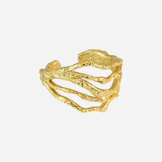 Unika Ring 18K Guldbelagt