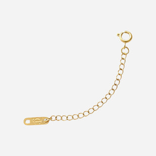 Forlænger Kæde 316L Rustfrit Stål 18K Guldbelagt