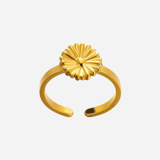 Flower Ring 18K Guldbelagt