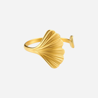 Musling Ring 18K Guldbelagt