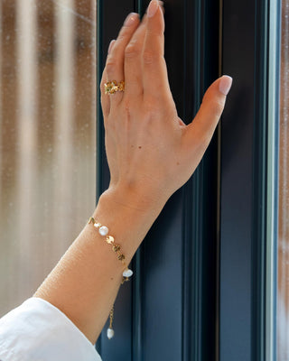 Flora Ring 18K Guldbelagt