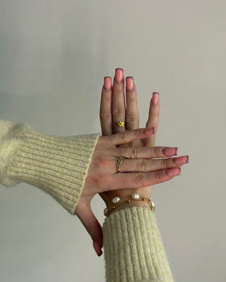 Flora Ring 18K Guldbelagt