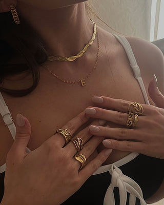 Sis Ring 18K Guldbelagt