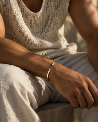 Meltemi Slim Bangle 18K Guldbelagt