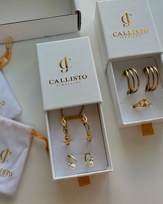 Sunburst Ring 18K Guldbelagt