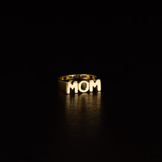 Mom Ring 18K Guldbelagt