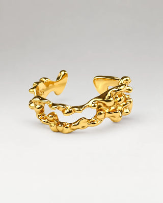 Coffee Ring 18K Guldbelagt