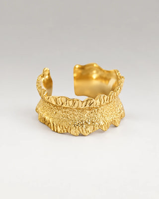 Crush Ring 18K Guldbelagt