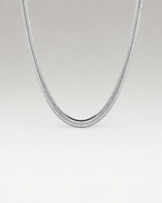 Flad Slange Choker 4mm