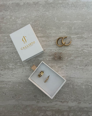 Roman Ring 18K Guldbelagt