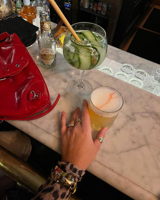 Heart Layer Ring 18K Guldbelagt