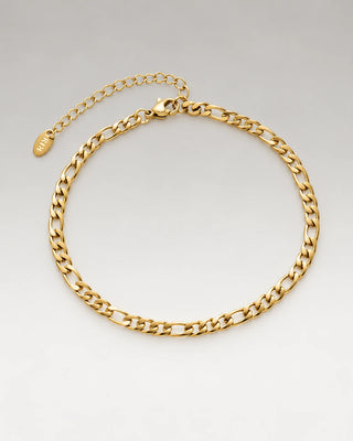 Figaro Armbånd 18K Guldbelagt 5mm