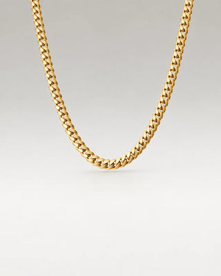 Panzer Choker 18K Guldbelagt 5mm