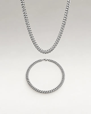 Panzer Choker + Armbånd Gavesæt 4mm