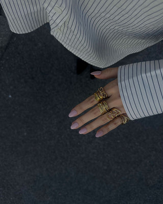 Sis Ring 18K Guldbelagt