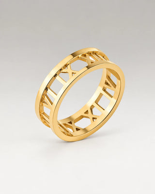 Roman Ring 18K Guldbelagt