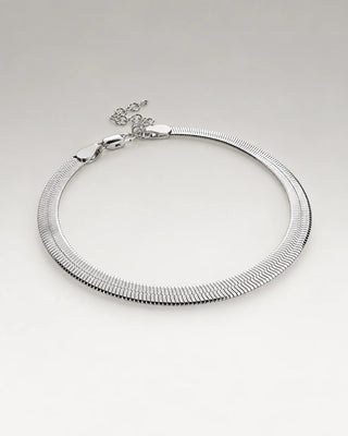 Flad Slange Armbånd 4mm