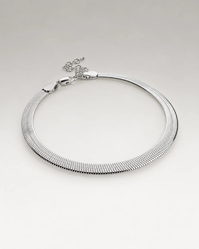 Flad Slange Armbånd 4mm