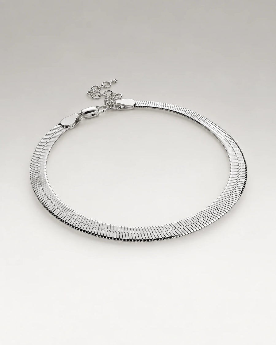 Flad Slange Armbånd 4mm