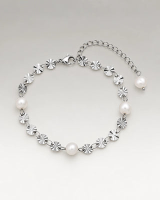 Sunburst Ferskvandsperle Armbånd