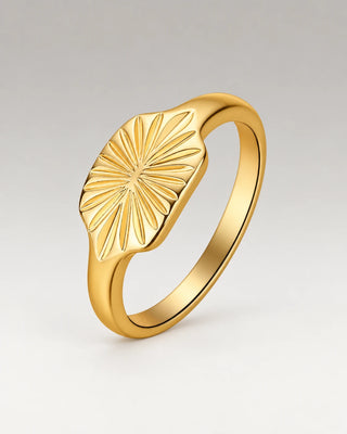 Sunray Ring 18K Guldbelagt