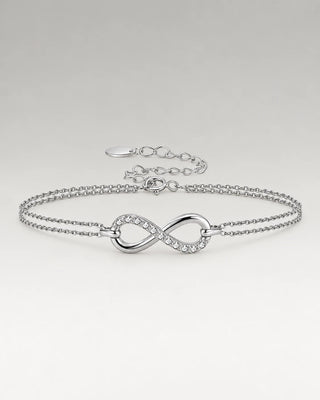 Zirkonia Infinity Armbånd