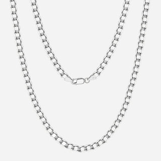 Curb Choker Rhodineret 5mm